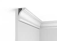 Потолочный плинтус ПОЛИСТИРОЛ HI WOOD 76мм х 50мм